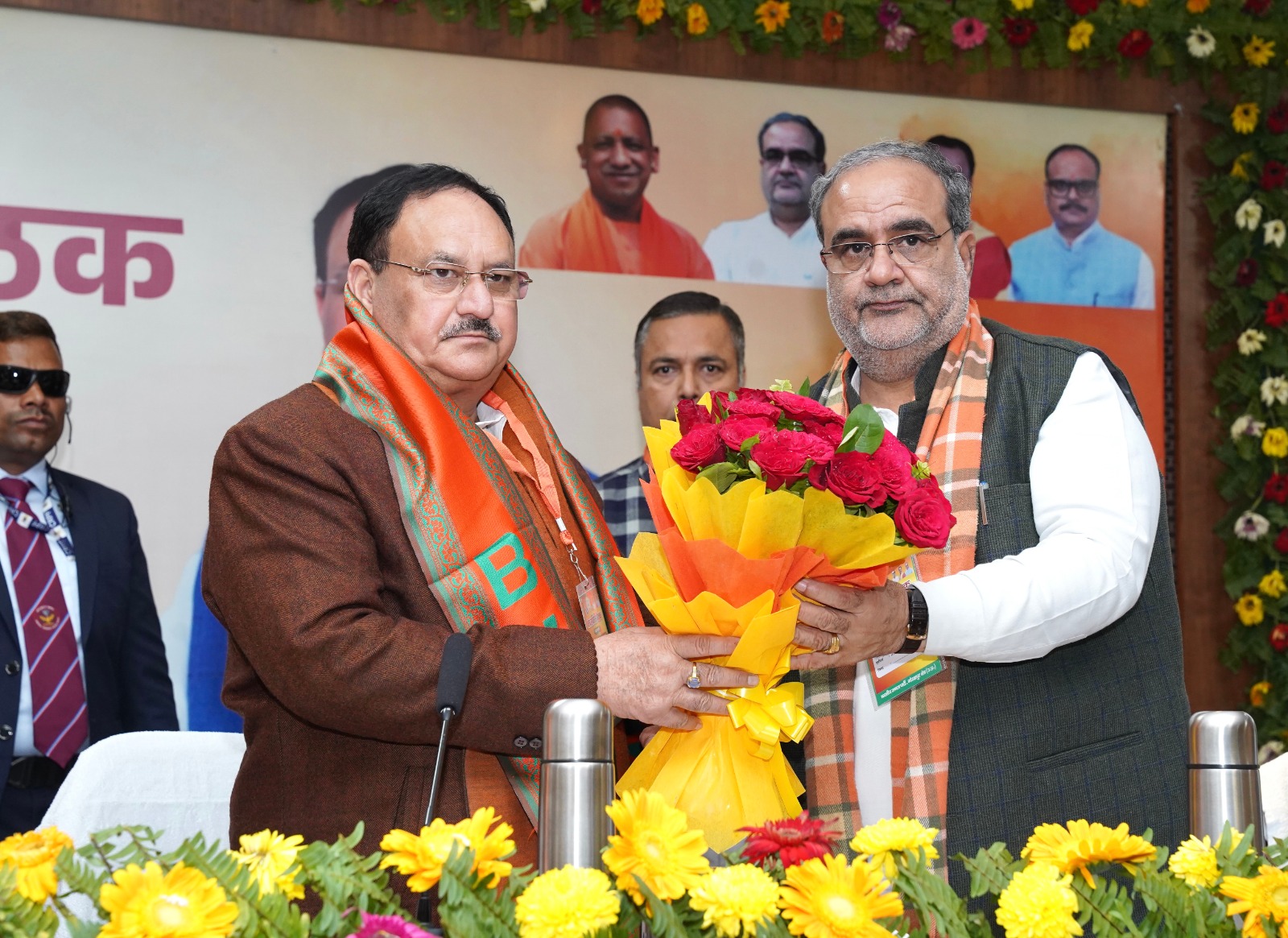 Hon'ble BJP National President Shri J.P. Nadda addressing Kshetriya Samiti Baithak, Gorakhpur (Uttar Pradesh)